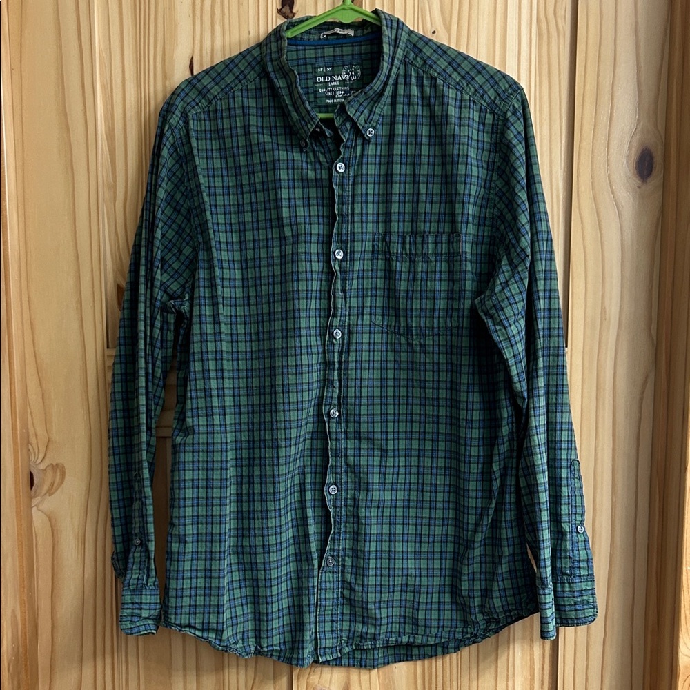 Men’s button down shirt